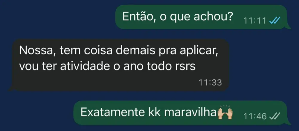 Depoimento WhatsApp 2